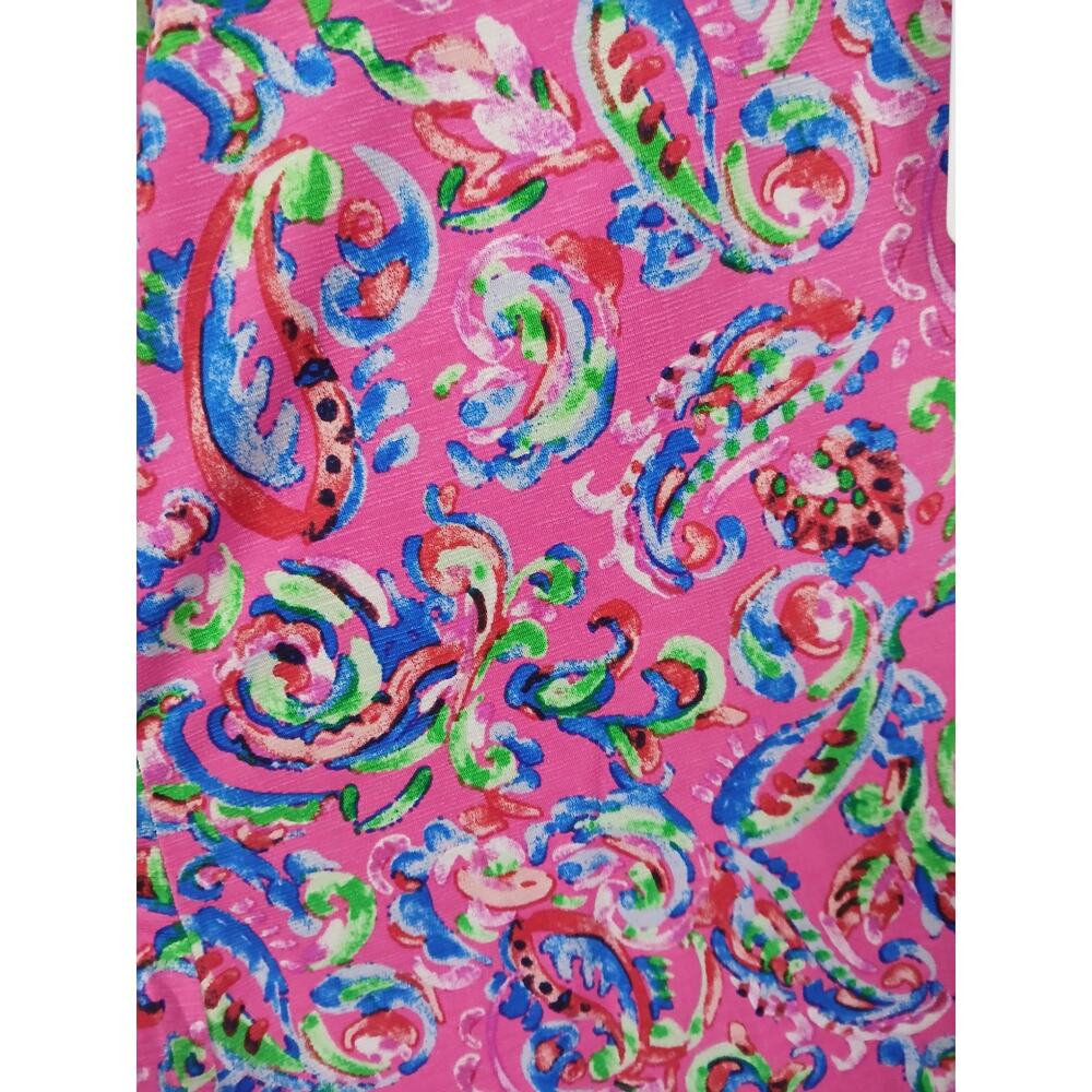 Dear Scarlett Lizzy Tank Top in Pink paisley pattern - Picture 5 of 7